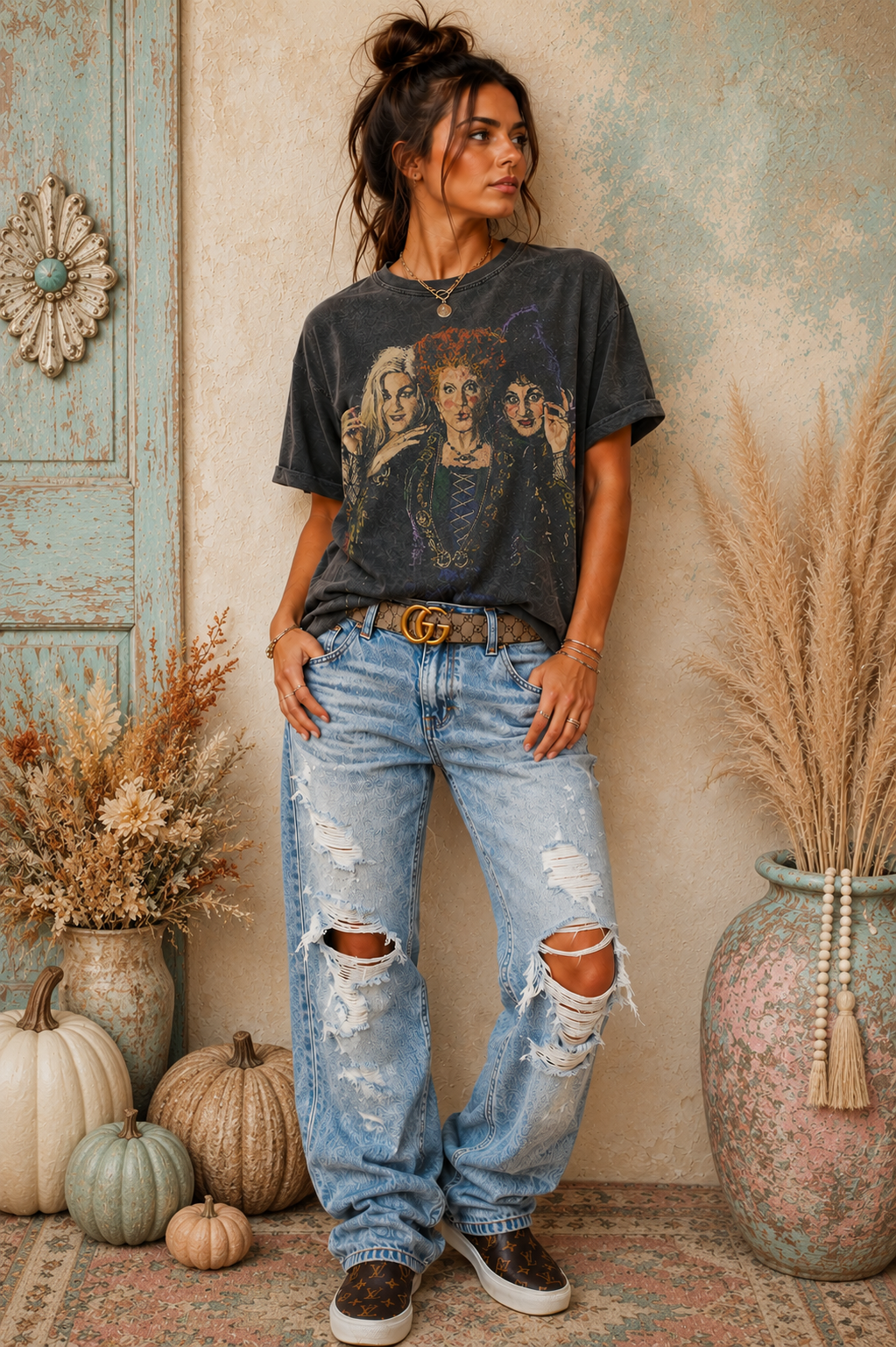 🧡🍂 Distressed Hocus Pocus Comfort Colors Tee 🎃✨