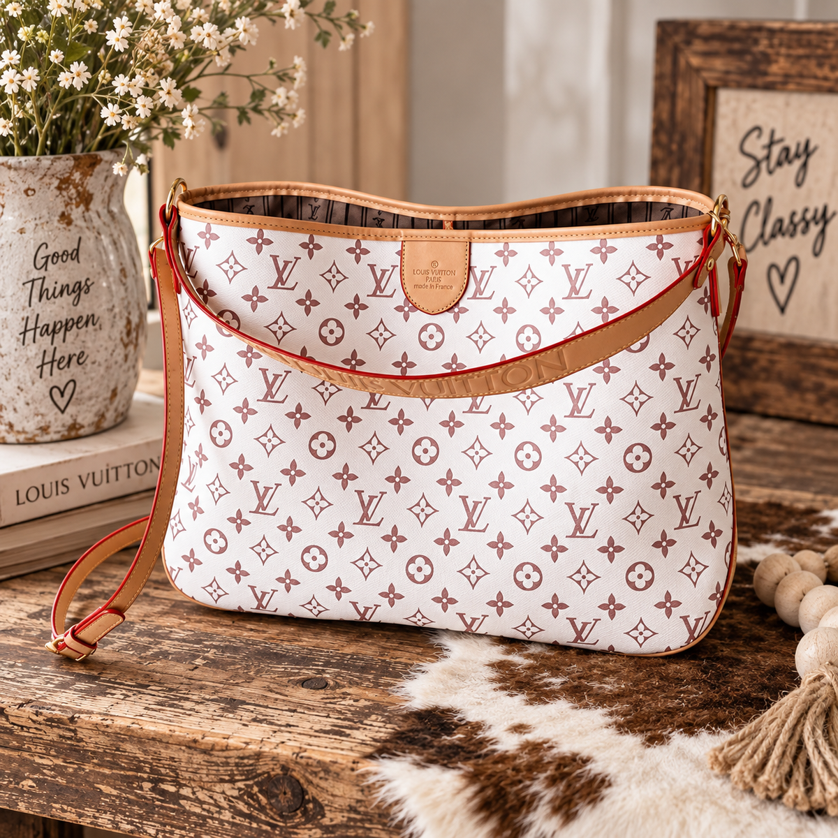 💕✨ Upcycled Blush Monogram Luxe Bundle ✨💕