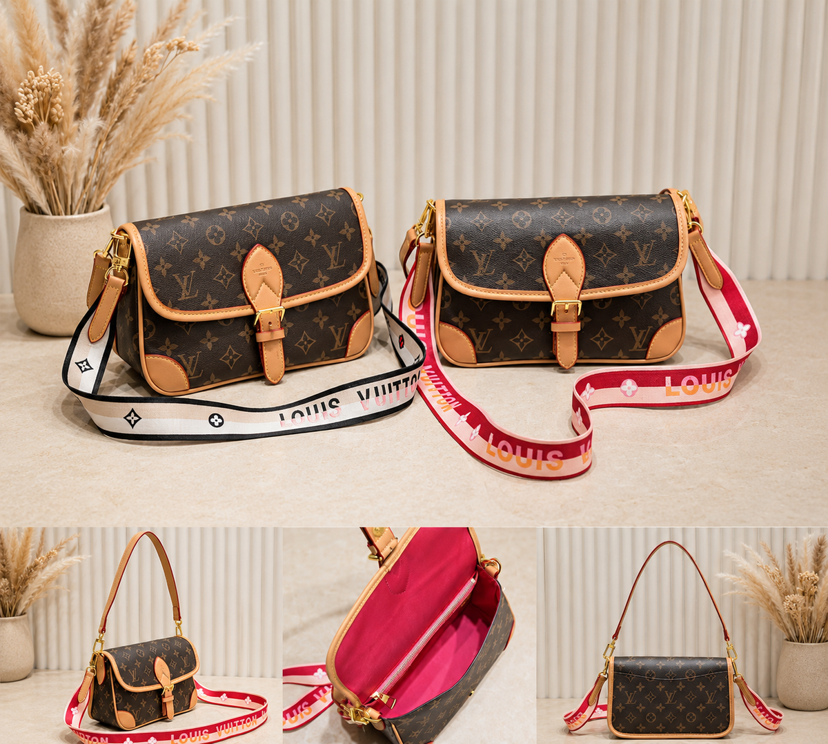 🤎✨ Upcycled Luxe Saddle Bag Bundle ✨🤎🎀