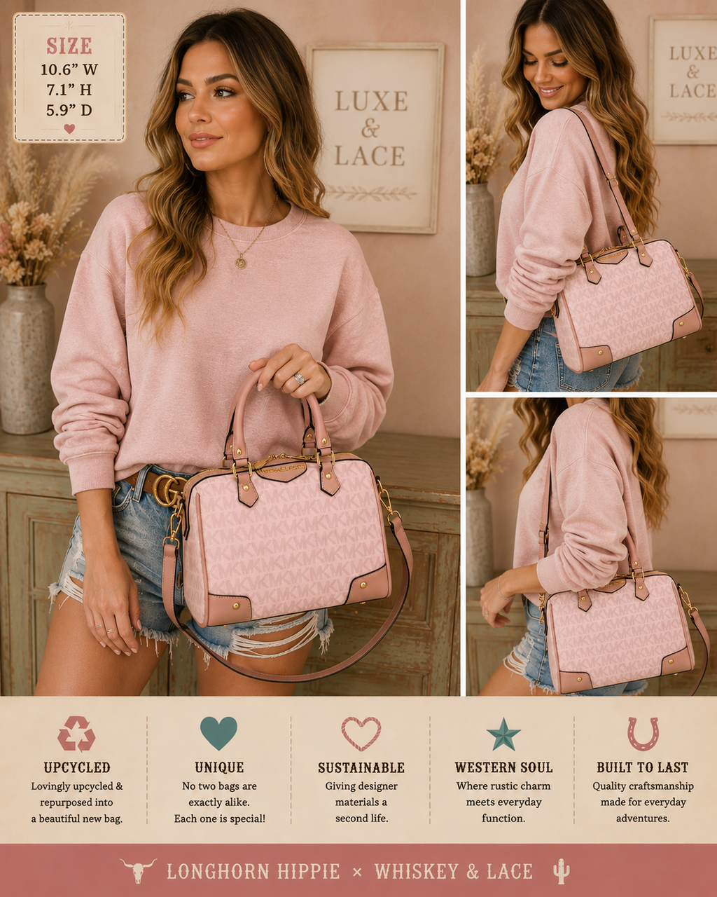 ✨ Uptown Luxe Upcycled Satchel 👜 | 8 Gorgeous Colors ✨