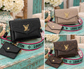 💎 The Presley Upcycled Envelope Crossbody + Mini Pouch Set
