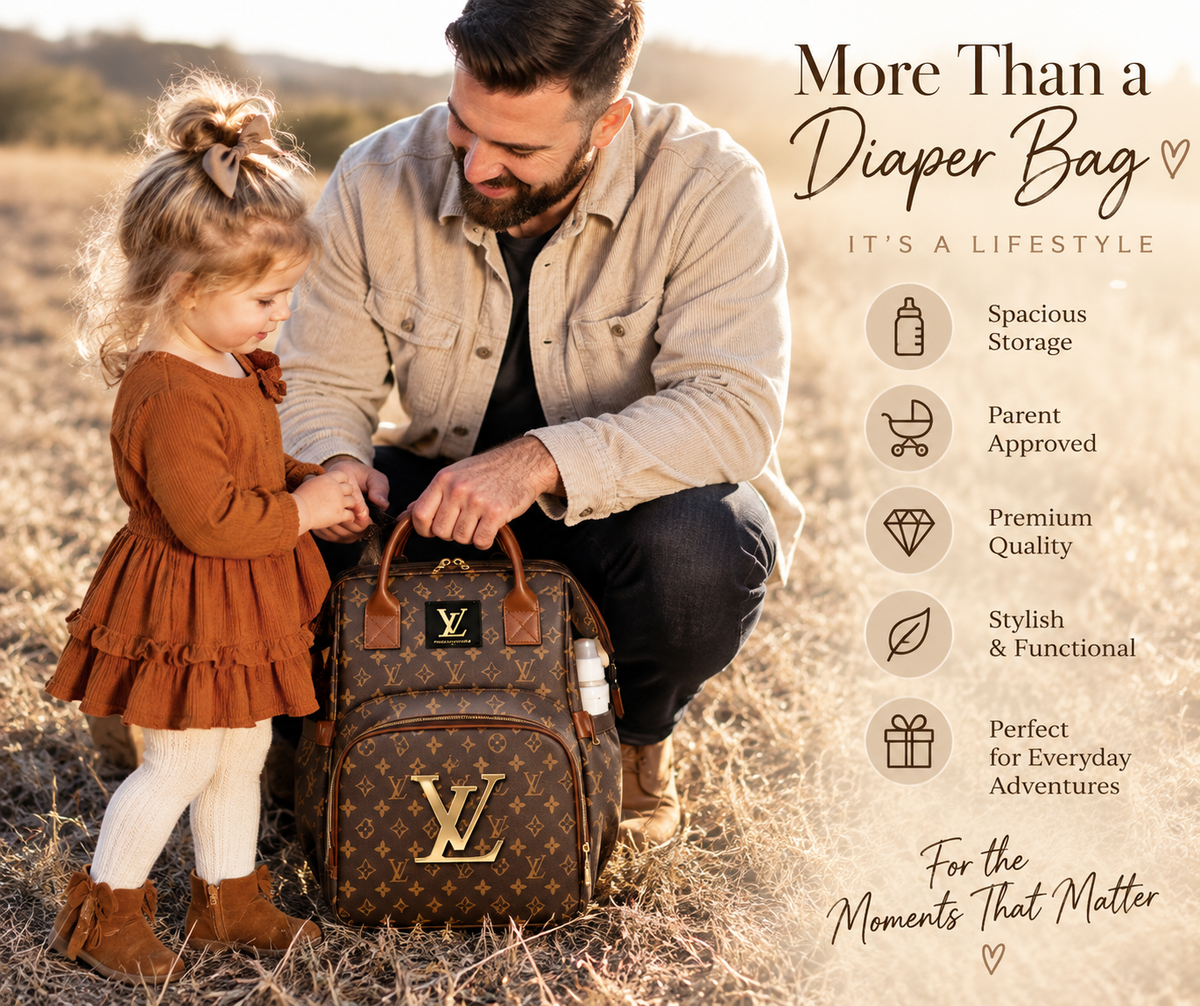 🤎 The Harper Upcycled Diaper Backpack